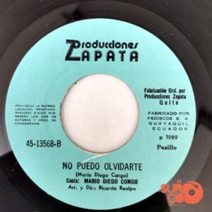 Disco de Vinilo Mario Diego Congo - Sin Rumbo / No Puedo Olvidarte Vinyl Record