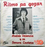 Disco de Vinilo Andrés Valencia Y Su Sonora Costeña - Ritmo Pa Gozar Vinyl Record