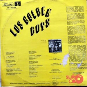 Disco de Vinilo Los Golden Boys - Linda Caleñita Vinyl Record