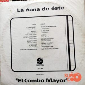 Disco de Vinilo El Combo Mayor - La Ñaña De Este Vinyl Record