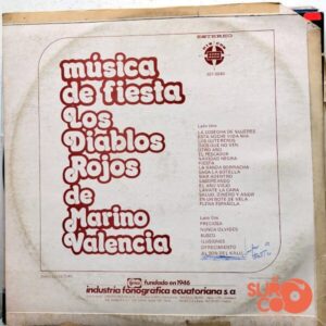 Disco de Vinilo Los Diablos Rojos - Música De Fiesta Vinyl Record