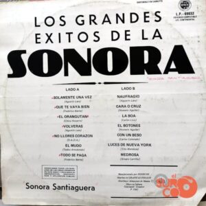 Disco de Vinilo Sonora Santiaguera - Los Grandes Éxitos De La Sonora Santiaguera Vinyl Record