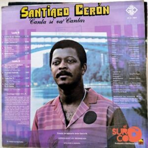 Disco de Vinilo Santiago Cerón - Canta Si Va’ Cantar Vinyl Record