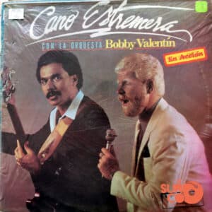 Disco de Vinilo El Cano Estremera - El Cano Estremera Con La Orquesta Bobby Valentín Vinyl Record