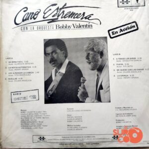 Disco de Vinilo El Cano Estremera - El Cano Estremera Con La Orquesta Bobby Valentín Vinyl Record