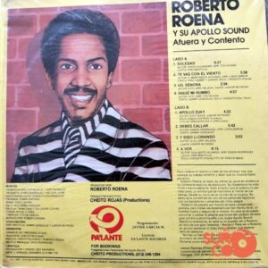 Disco de Vinilo Roberto Roena - Afuera Y Contento Vinyl Record