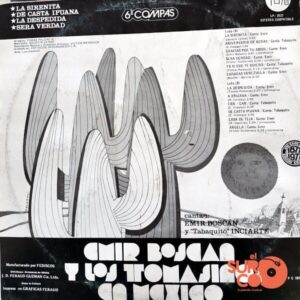 Disco de Vinilo Emir Boscan - Emir Boscan Y Los Tomasinos De México Vinyl Record