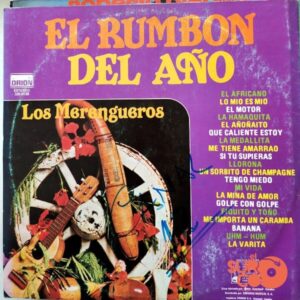 Disco de Vinilo Los Merengueros - El Rumbón Del Año Vinyl Record