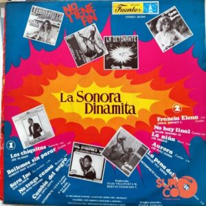 Disco de Vinilo La Sonora Dinamita - No Tiene Fin Vinyl Record