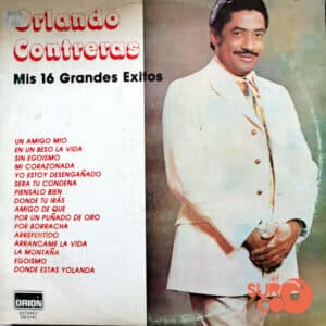 Orlando Contreras - Mis 16 Grandes Éxitos Vinilo