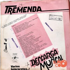 Disco de Vinilo Varios - Tremenda Descarga Musical Vinyl Record