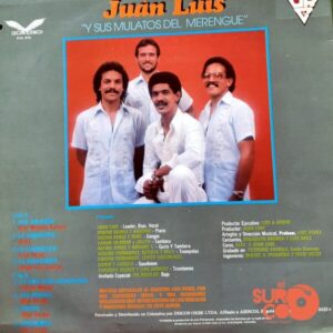 Disco de Vinilo Juan Luis Y Sus Mulatos Del Merengue - Regresando Vinyl Record