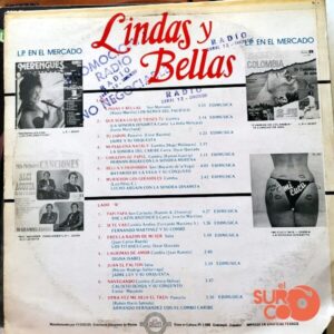 Disco de Vinilo Varios - Lindas Y Bellas Vinyl Record