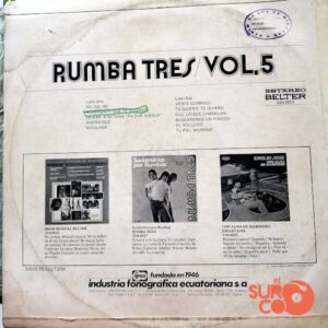 Disco de Vinilo Rumba Tres - Rumba Tres Vol. 5 Vinyl Record