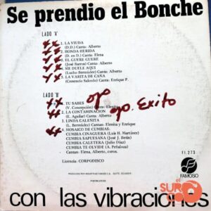 Disco de Vinilo Las Vibraciones - Se Viene El Bonche Con Las Vibraciones Vinyl Record