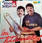 Disco de Vinilo Los Titanes - Amor Y Salsa Vinyl Record