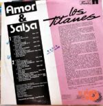 Disco de Vinilo Los Titanes - Amor Y Salsa Vinyl Record