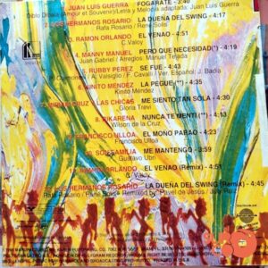 Disco de Vinilo Varios - Los Grandes Del Merengue Vinyl Record