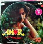 Disco de Vinilo Varios - Amor Con Salsa Vinyl Record
