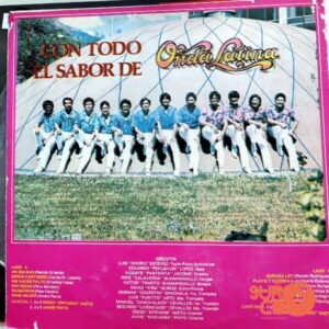 Disco de Vinilo Onda Latina - Con Todo El Sabor De Onda Latina Vinyl Record
