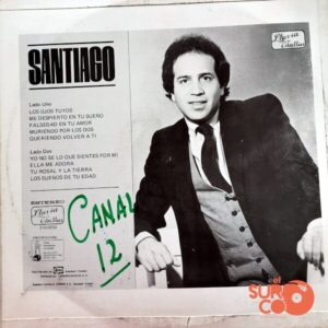 Disco de Vinilo Santiago   - Santiago Vinyl Record