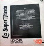 Disco de Vinilo Leo Costa - La Súper Fiesta Vinyl Record