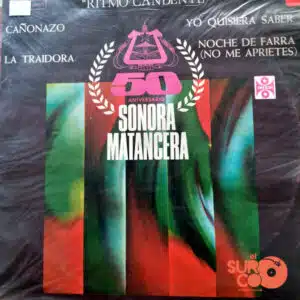 Disco de Vinilo Sonora Matancera - Ritmo Candente En El Cincuentenario Vinyl Record