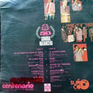 Disco de Vinilo Sonora Matancera - Ritmo Candente En El Cincuentenario Vinyl Record