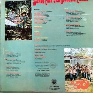 Disco de Vinilo Mickey Cora Y La Orquesta Cabala - Acumulando Puntos Vinyl Record