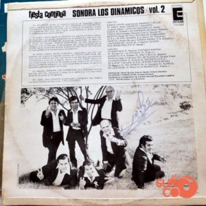 Disco de Vinilo Sonora Los Dinámicos - Fiesta Continua Vinyl Record