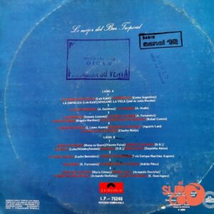 Disco de Vinilo Don Nauro - Lo Mejor Del Bar Tropical Vol.1 Vinyl Record