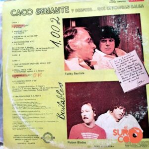 Disco de Vinilo Caco Senante - Y Después… Que Le Pongan Salsa Vinyl Record