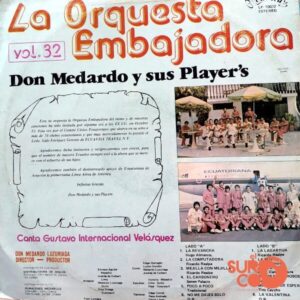 Disco de Vinilo Don Medardo Y Sus Player’s - La Orquesta Embajadora Vinyl Record