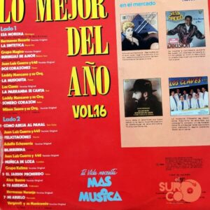 Disco de Vinilo Varios - Lo Mejor Del Año Vol. 16 Vinyl Record