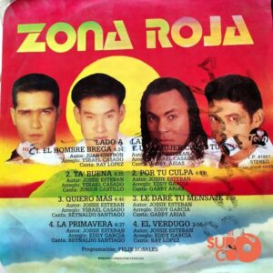 Disco de Vinilo Zona Roja - Sigue La Candela Vinyl Record