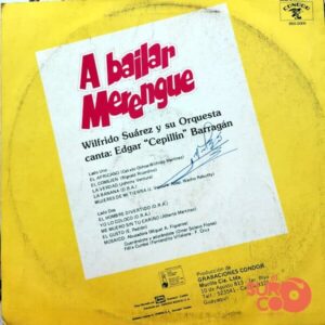 Disco de Vinilo Wilfrido Vargas - A Bailar Merengue Vinyl Record