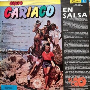Disco de Vinilo Grupo Carioco - Grupo Carioco… En Salsa Vinyl Record