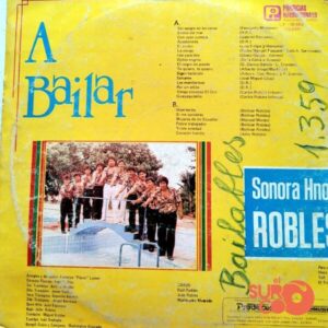 Disco de Vinilo Sonora Hermanos Robles - A Bailar Vinyl Record