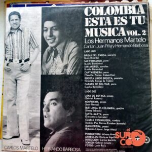 Disco de Vinilo Los Hermanos Martelo - Colombia Esta Es Tu Música Vol. 2 Vinyl Record