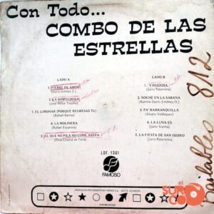 Disco de Vinilo Combo De Las Estrellas - Con Todo… Vinyl Record