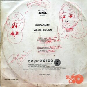 Disco de Vinilo Willie Colón - Fantasmas Vinyl Record