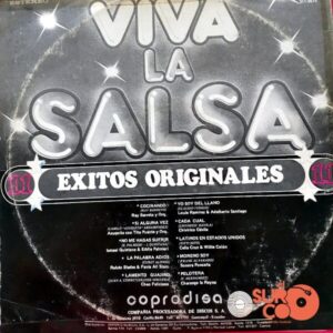 Disco de Vinilo Varios - Viva La Salsa Vinyl Record