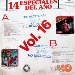 Disco de Vinilo Varios - 14 Especiales Del Año Vol. 16 Vinyl Record