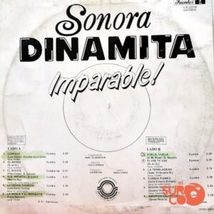 Disco de Vinilo Sonora Dinamita - Imparable Vinyl Record