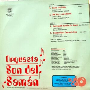 Disco de Vinilo Orquesta Son Del Saman - Orquesta Son Del Saman Vinyl Record