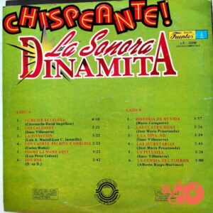 Disco de Vinilo Sonora Dinamita - Chispeante Vinyl Record