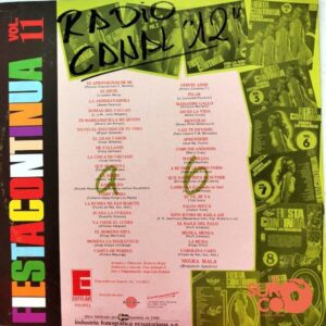 Disco de Vinilo Sonora Los Dinámicos - Fiesta Continua Vol. 11 Vinyl Record