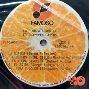 Disco de Vinilo El Cuarteto Latino - La Cumbia Aeróbica Vinyl Record