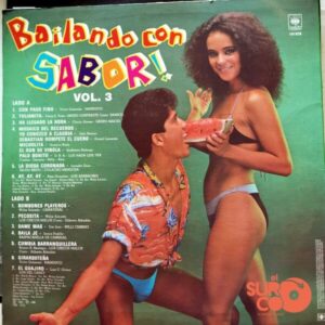 Disco de Vinilo Varios - Bailando Con Sabor Vinyl Record