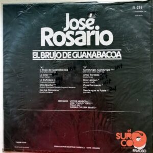 Disco de Vinilo José Rosario - El Brujo De Guanabacoa Vinyl Record